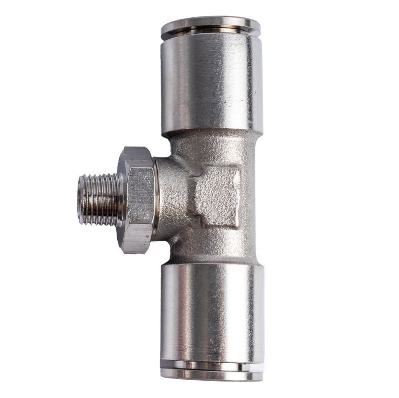 METAL PU FITTING T-JOINT 12MM 1/8&#39; M