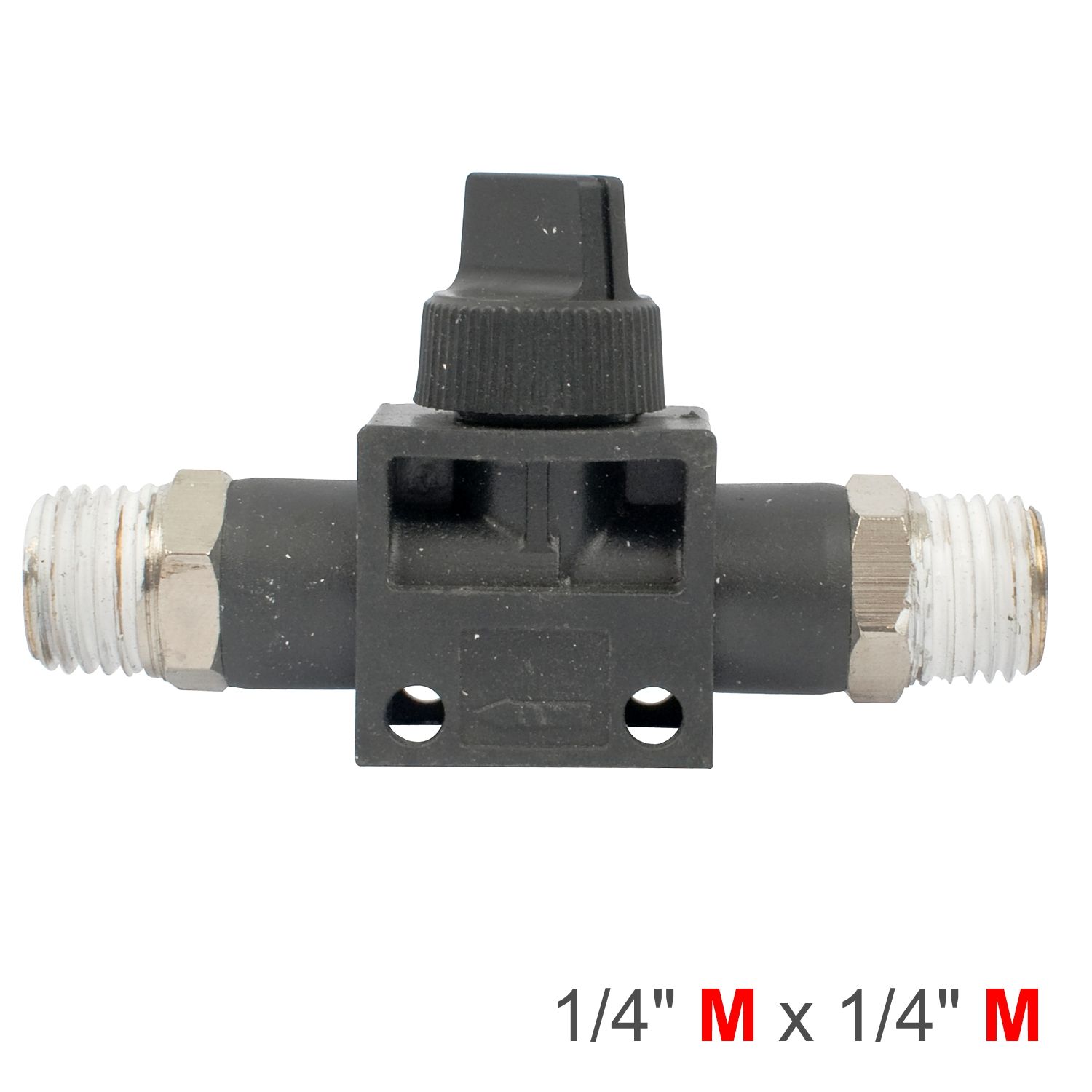 PU HOSE FITTING VALVE 1/4&#39;M X 1/4&#39;M