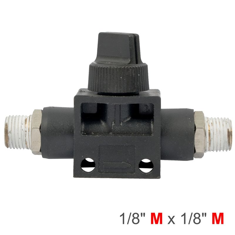 PU HOSE FITTING VALVE 1/8&#39;M X 1/8&#39;M