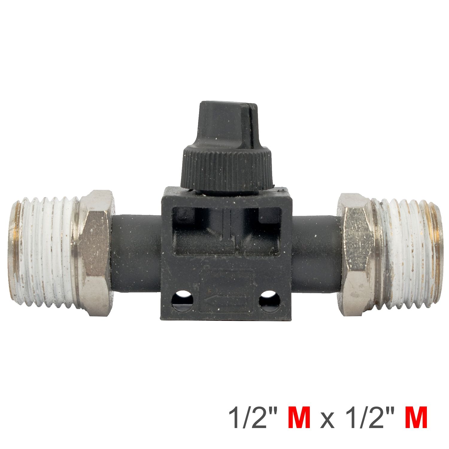 PU HOSE FITTING VALVE 1/2&#39;M X 1/2&#39;M