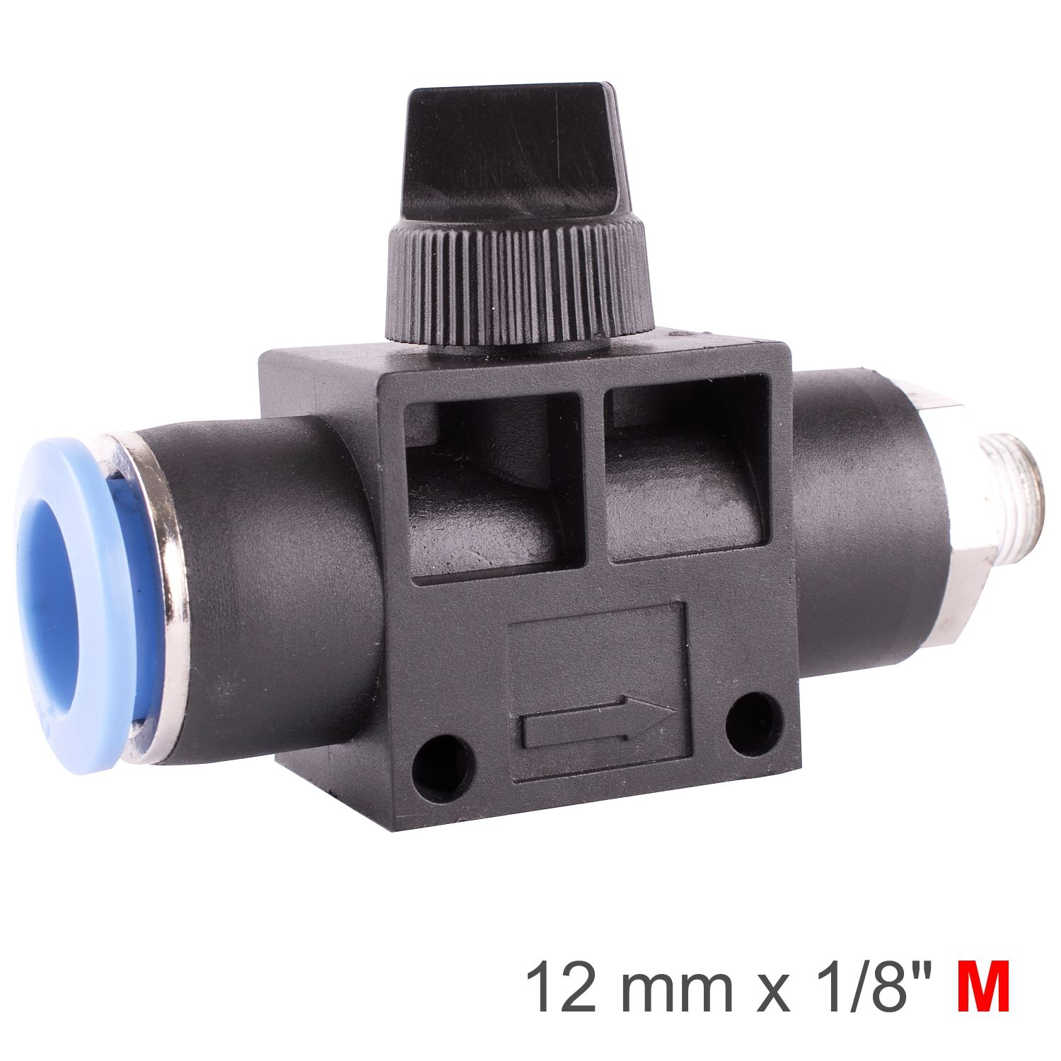 PU HOSE FITTING VALVE 12MM X 1/8&#39;M