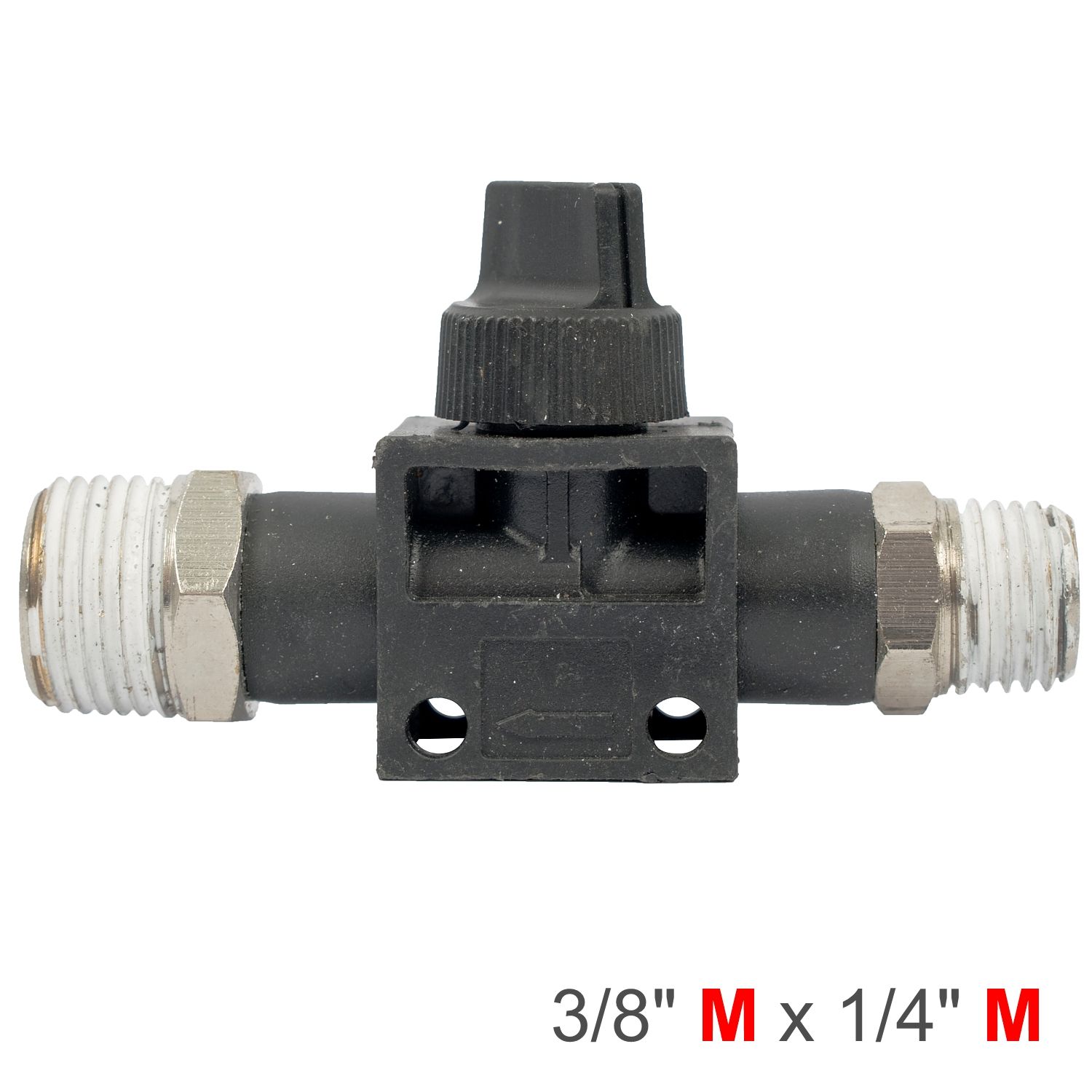PU HOSE FITTING VALVE 3/8&#39;M X 1/4&#39;M