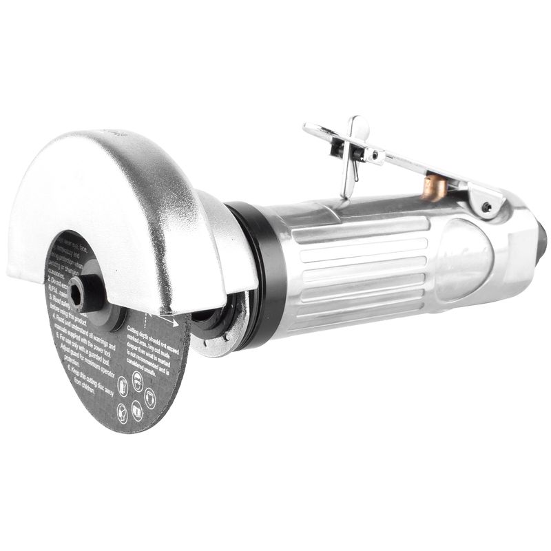 AIR DIE-GRINDER 3&#39; WITH SWIVEL METAL GUARD