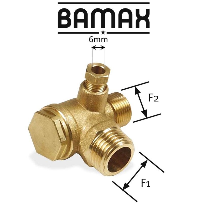 NON-RETURN VALVE 1/2&#39; - M/M