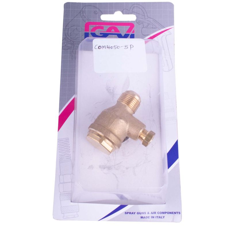 NON-RETURN VALVE 3/8&#39; - M/F CARDED
