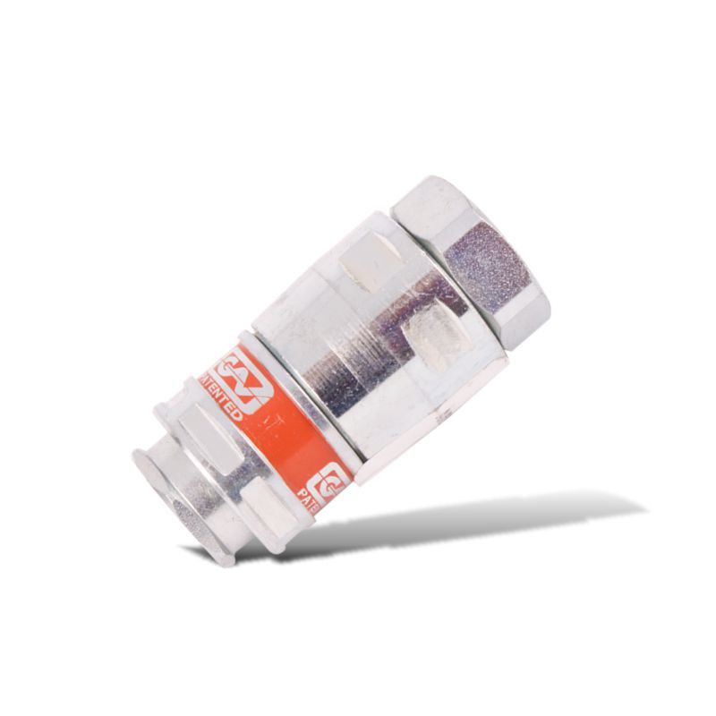 AIRBLOCK SECURITY MAGNUM COUPLER 3/8&#39;FEMALE TWO STAGE RELEASE SAFETEY