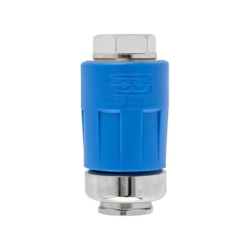 SAFETY QUICK COUPLER 1/4&#39;F TWO STAGE RELEASE AIRBLOCK