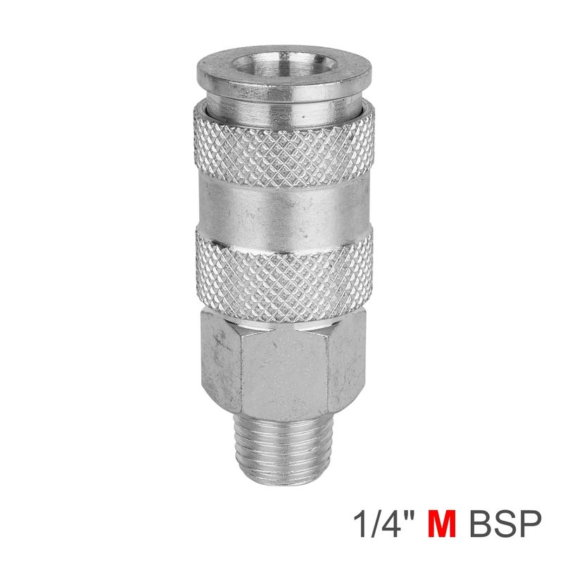 QUICK COUPLER UNIVERSAL 1/4&#39; MALE