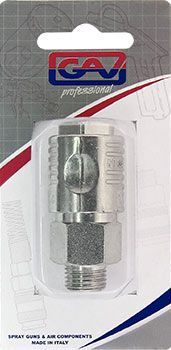 QUICK COUPLER 1/4&#39;M PACKAGED EUROLINE