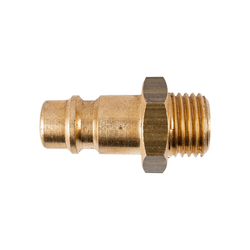 BRASS CONNECTOR 1/4&#39;M GERMAN