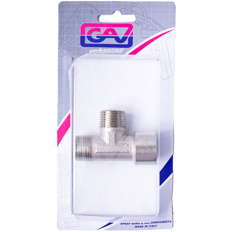 T CONNECTOR 1/2&#39; MMF PACKAGED