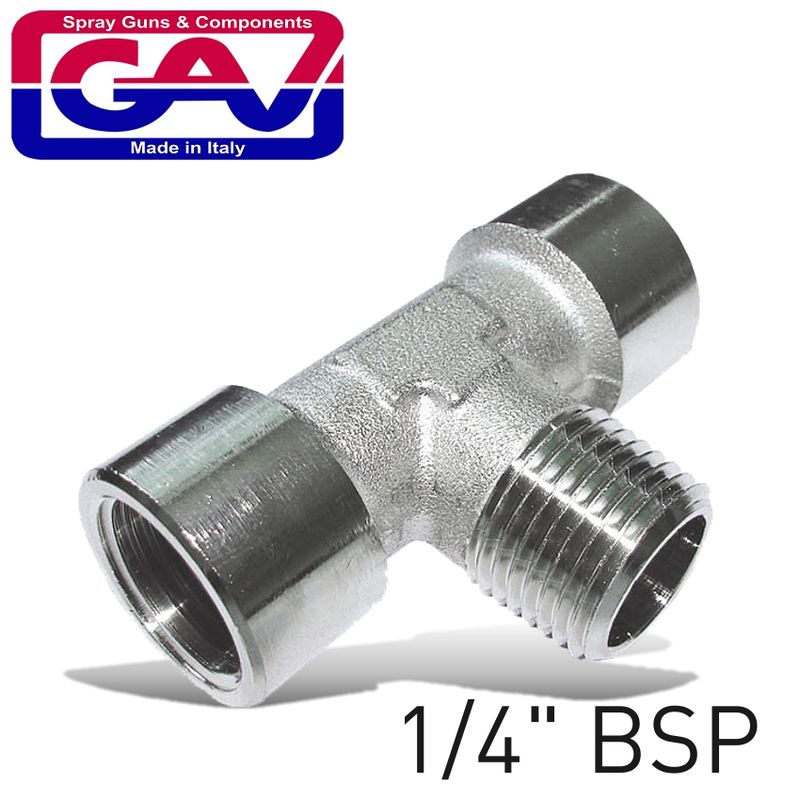 T CONNECTOR 1/4&#39; FMF