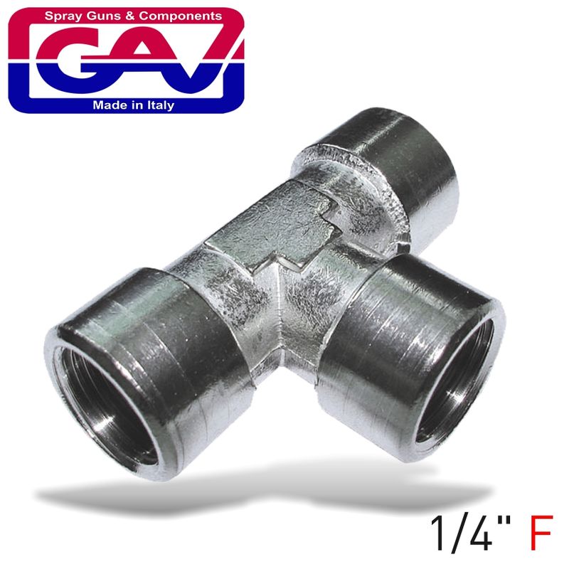 T CONNECTOR 1/4&#39;FFF