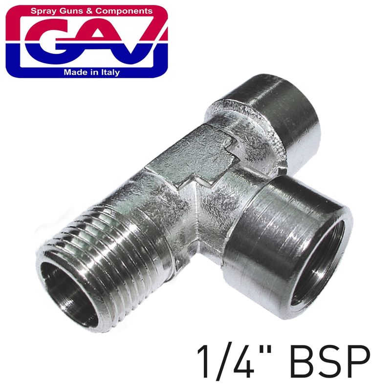 T CONNECTOR 1/4&#39; FFM