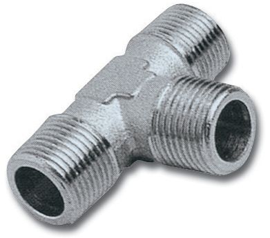 T CONNECTOR 1/4&#39;MMM PACKAGED
