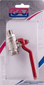 QUICK BALL TAP 1/4&#39;X 1/4&#39;F-M PACKAGED