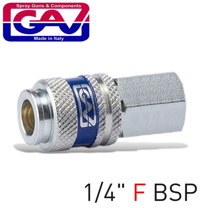 HARDENED STEEL QUICK COUPLER 1/4&#39;F
