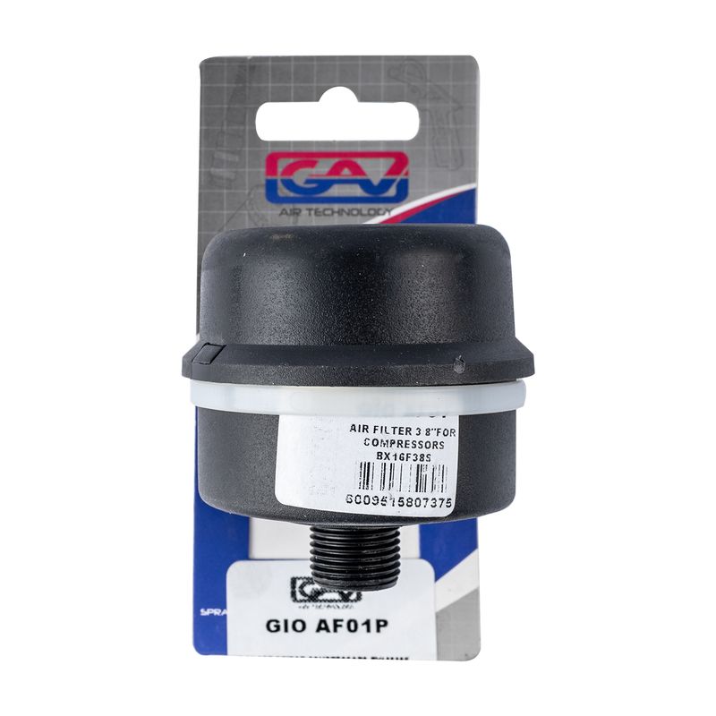 AIR FILTER 3/8&#39;FOR COMPRESSORS BX16F38S CARDED
