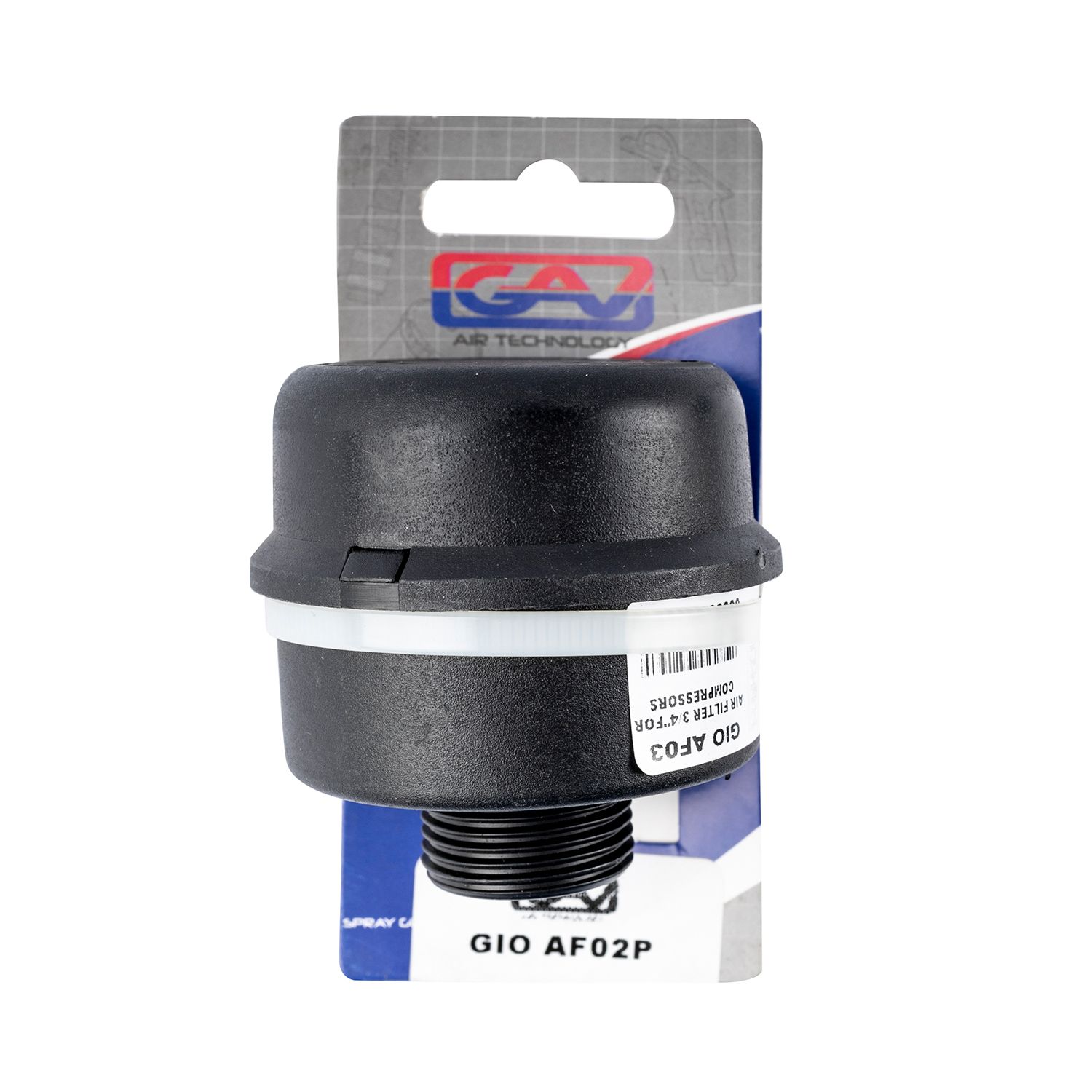 AIR FILTER 1/2&#39; FOR COMPRESSORS BX16F12S CARDED