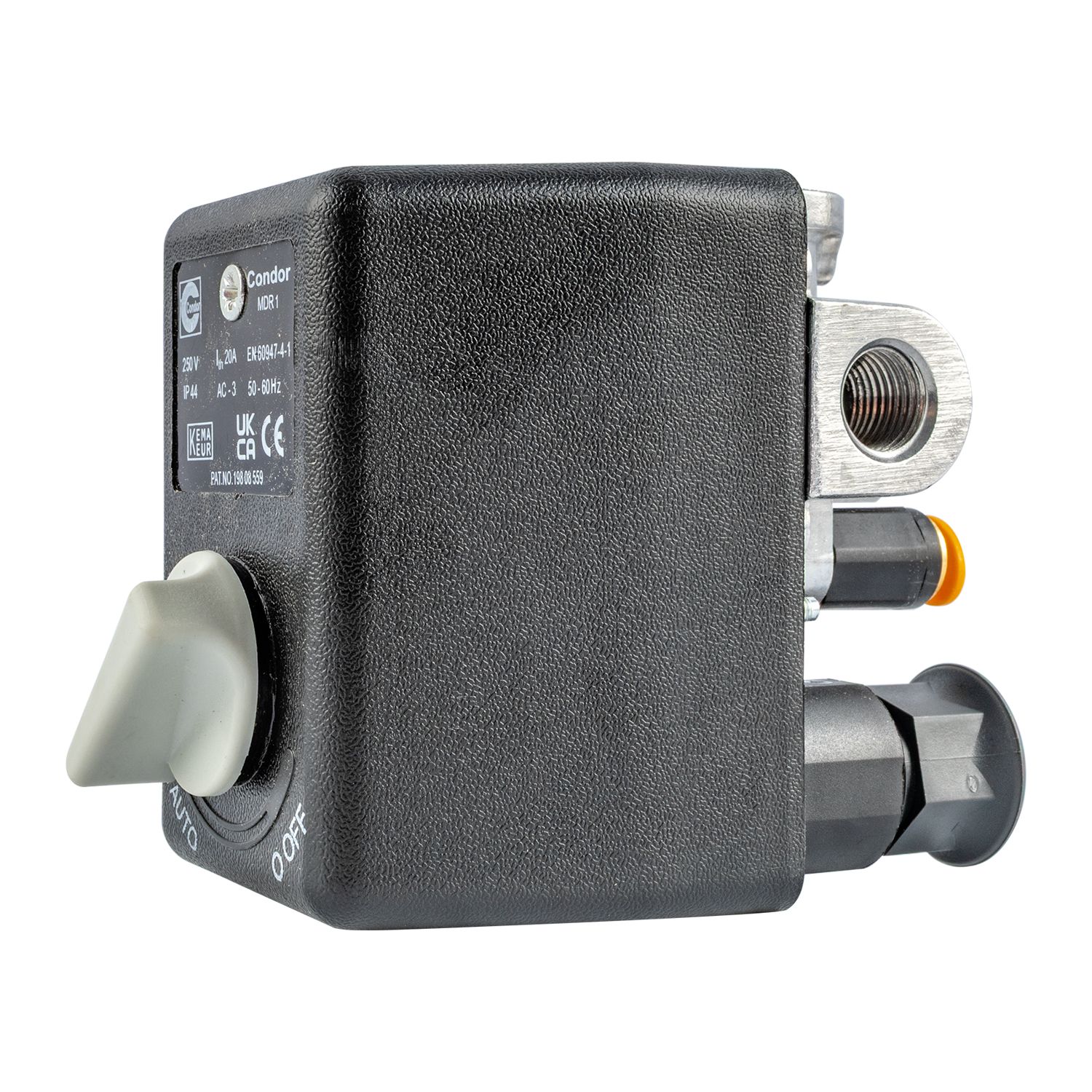 CONDOR PRESSURE SWITCH 1 PHASE 4 WAY RED SWITCH