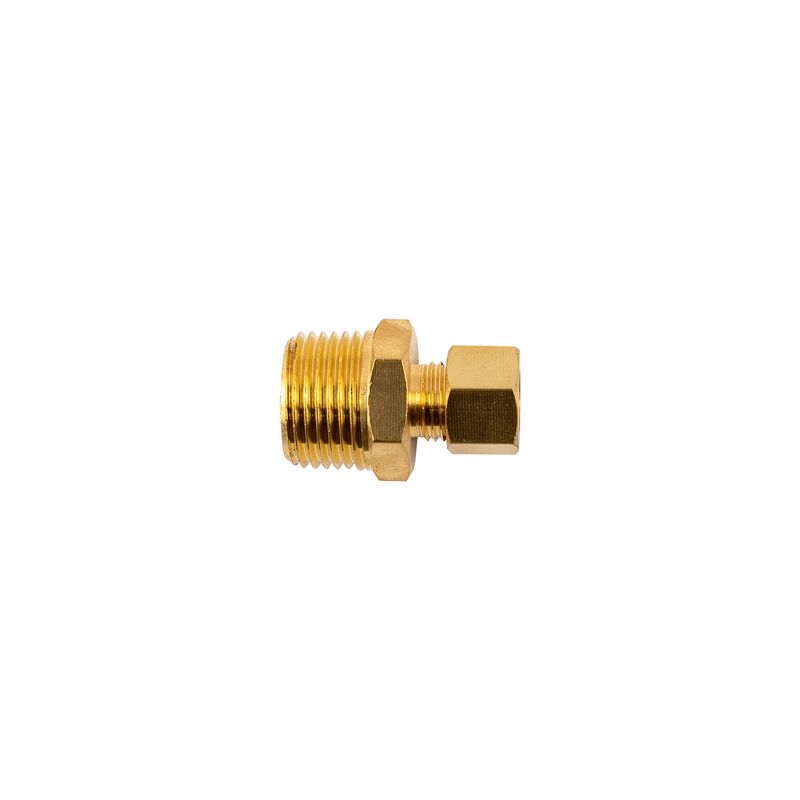 BRASS CONICAL STR. 6MM X 3/8&#39; M