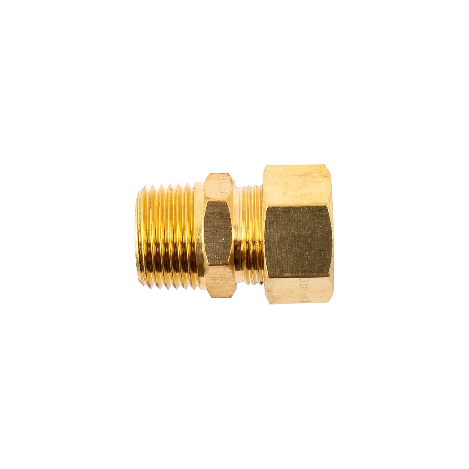 BRASS CONICAL STR. 12MM X 3/8&#39; M
