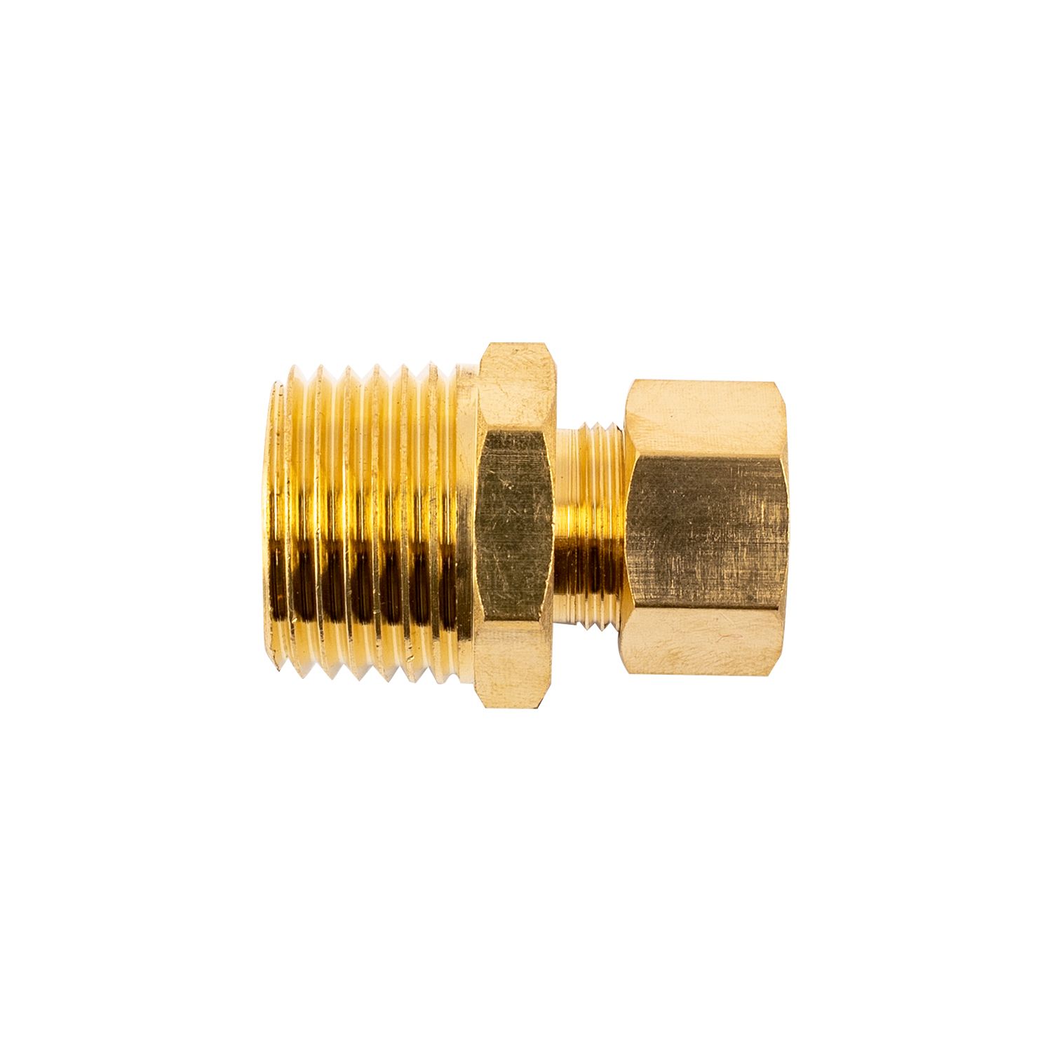 BRASS CONICAL STR. 10MM X 1/2&#39; M