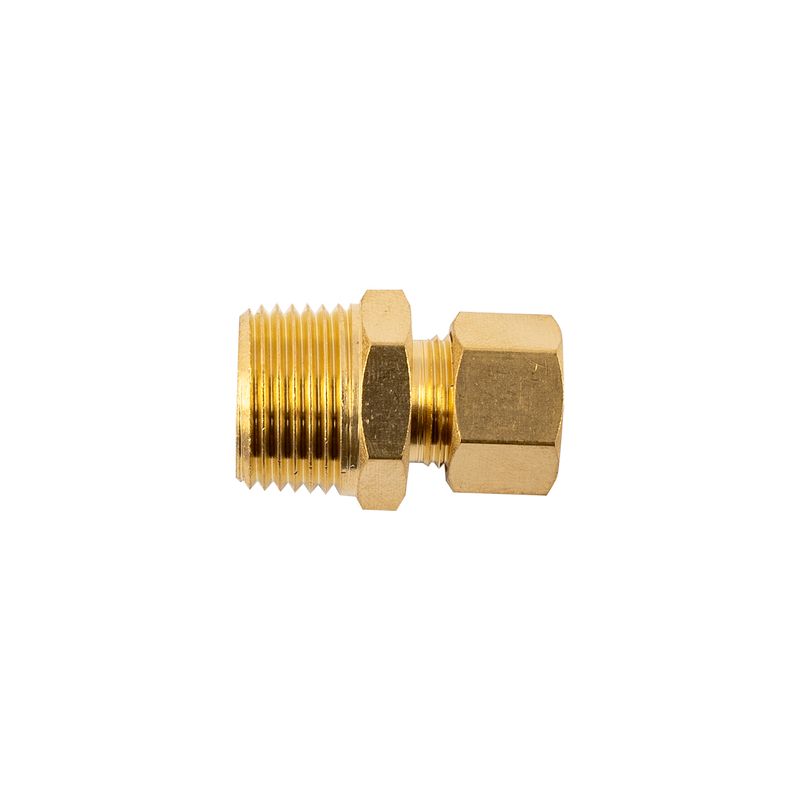 BRASS CONICAL STR. 8MM X 3/8&#39; M