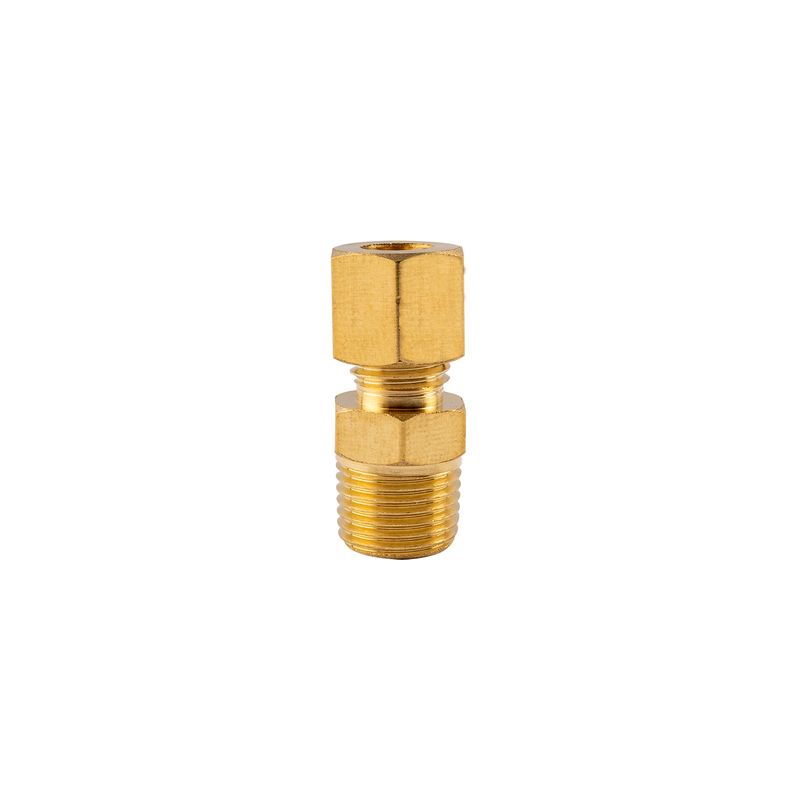 BRASS CONICAL STR. 4MM X 1/8&#39; M