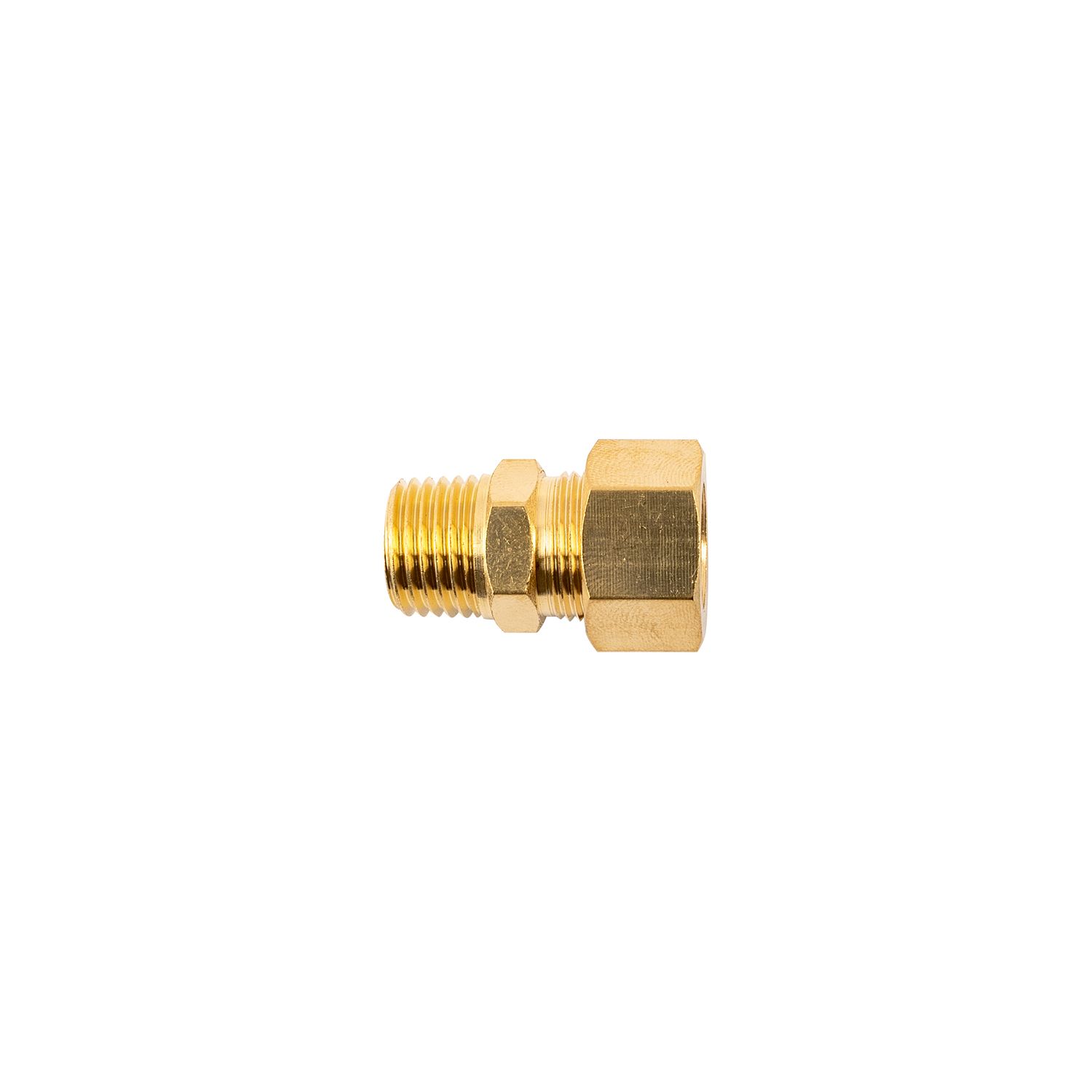 BRASS CONICAL STR. 10MM X 1/4&#39; M