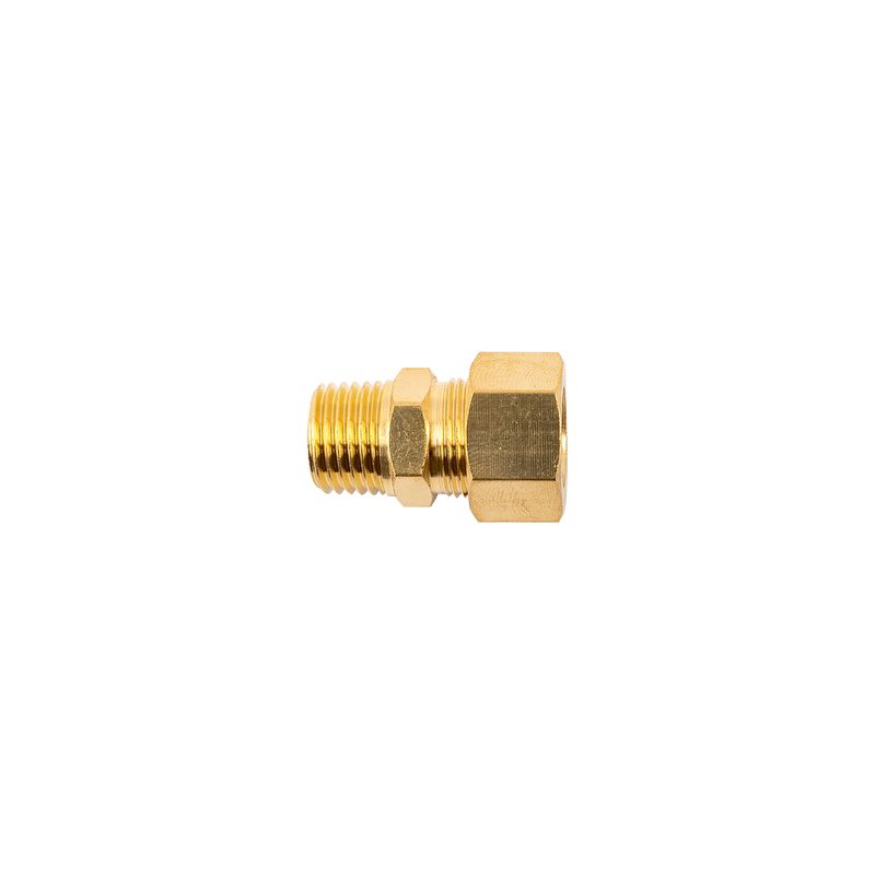 BRASS CONICAL STR. 10MM X 1/4&#39; M
