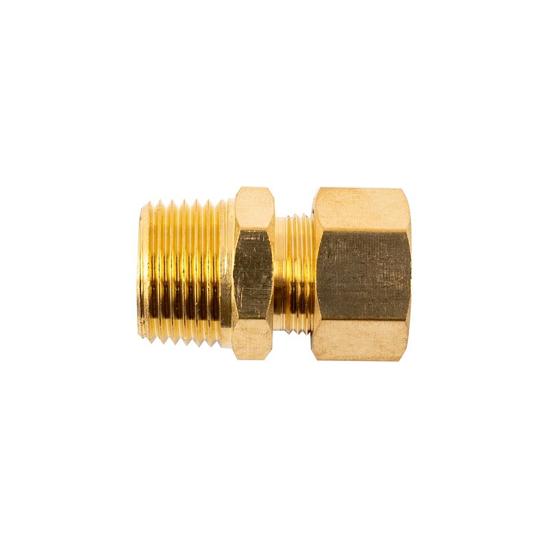 BRASS CONICAL STR. 10MM X 3/8&#39; M