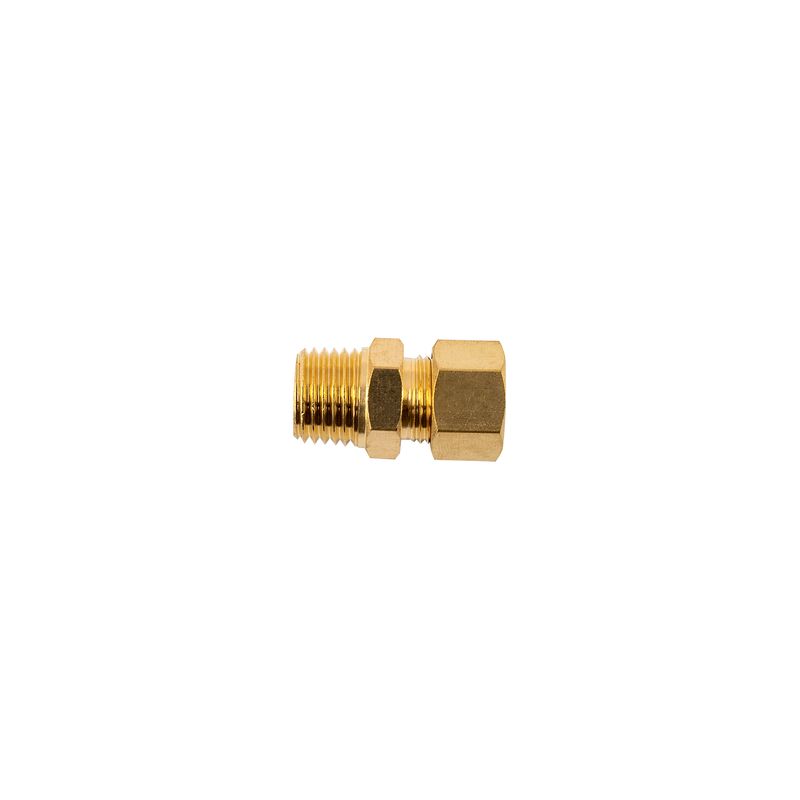 BRASS CONICAL STR. 8MM X 1/4&#39; M