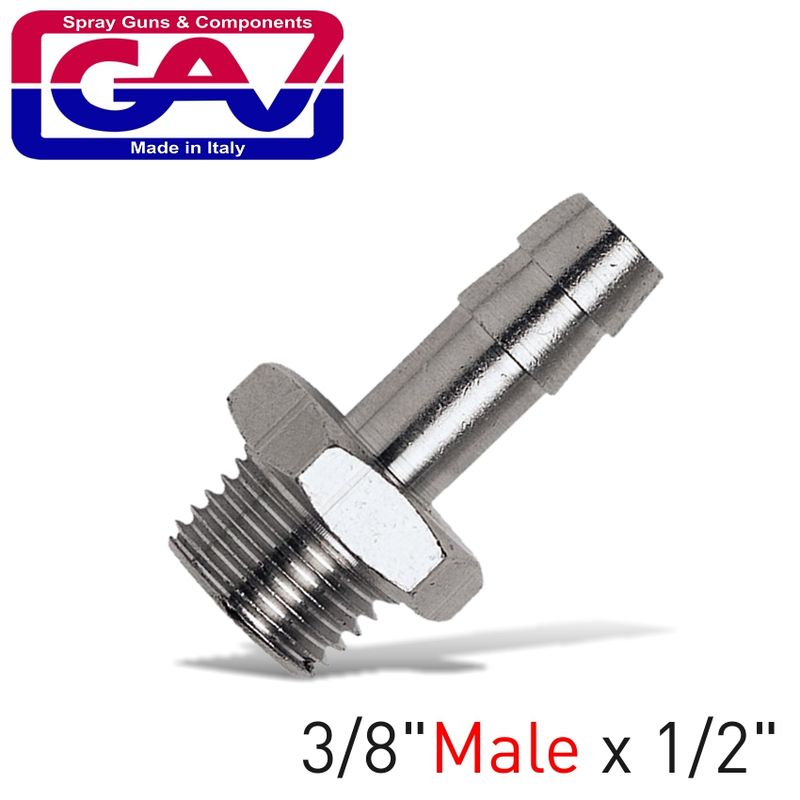 HOSE ADAPTOR 3/8&#39;MALE X 1/2&#39; HOSE