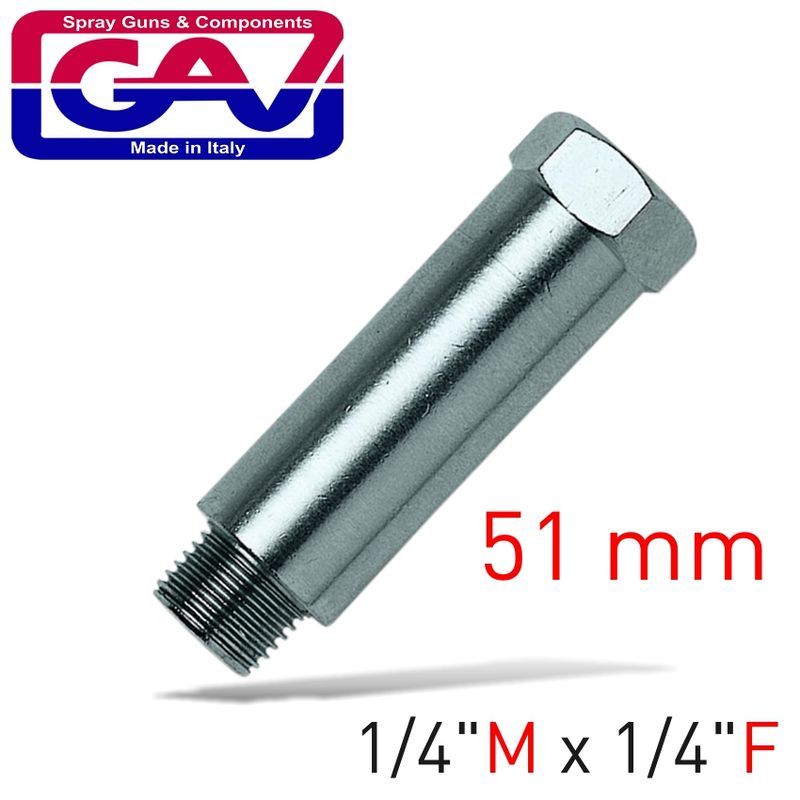 EXTENSION 1/4&#39;X1/4&#39;M/F 51MM