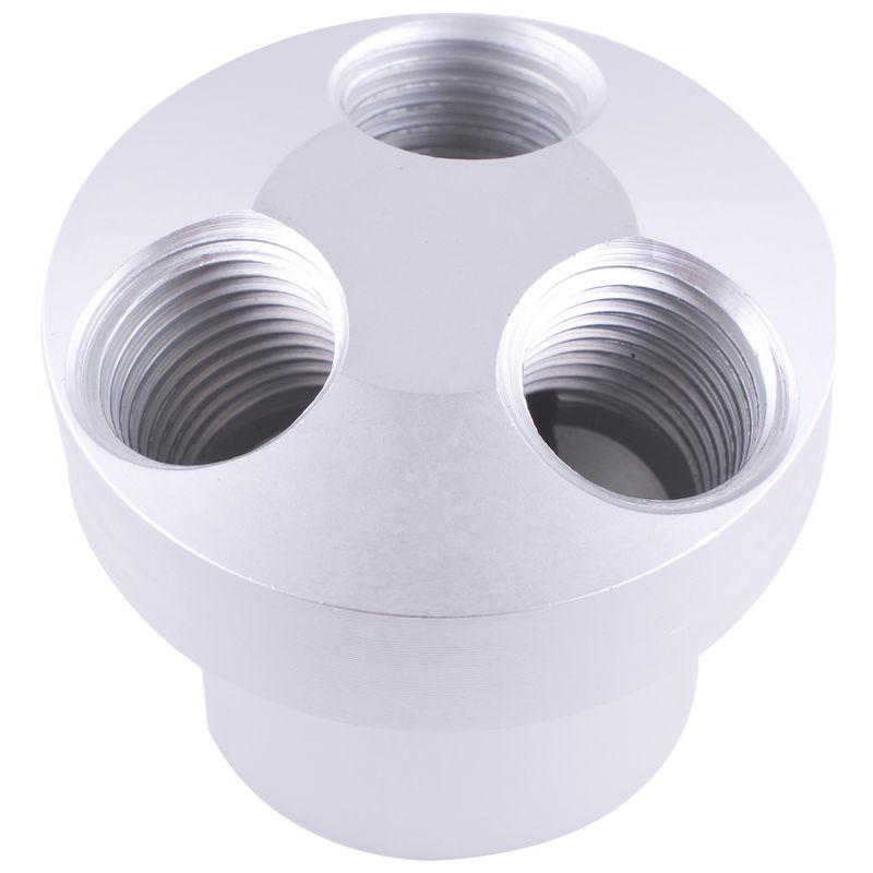 MANIFOLD THREE WAY 1-4&#39; FEMALE SPLITTER