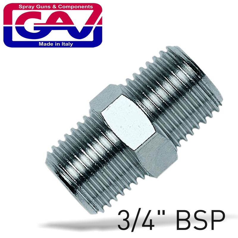 TAPER NIPPLE 3/4&#39; X 3/4&#39; M/M