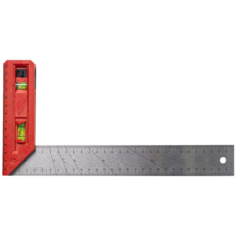 TRY SQUARE 300MM X 150MM WITH LEVEL &amp; PLUMB VIAL