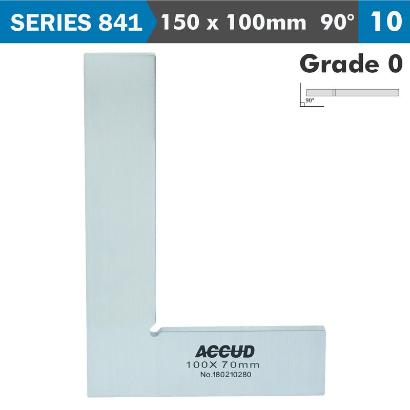 FLAT EDGE SQUARE 90 DEG. GRADE 0 150X100MM