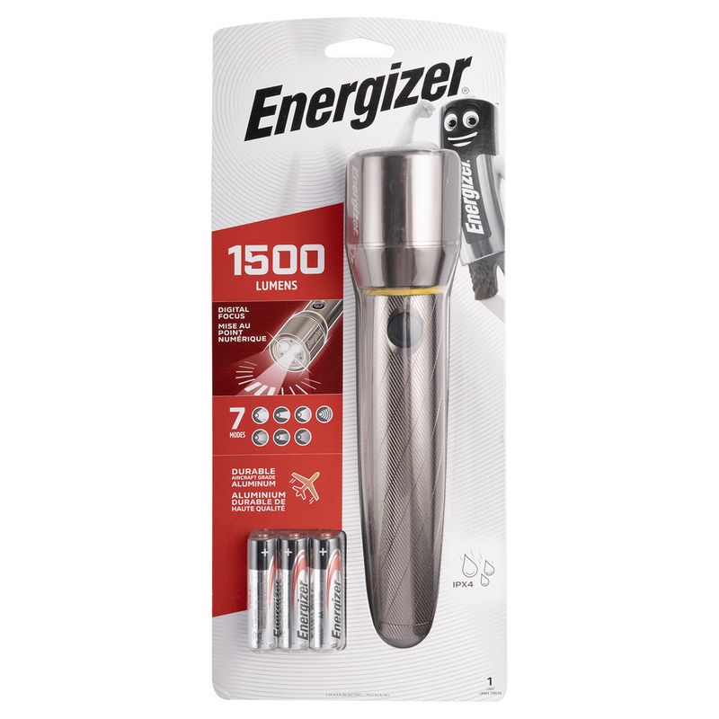 ENERGIZER METAL VISION 1500 LUM 6AA BAT INC