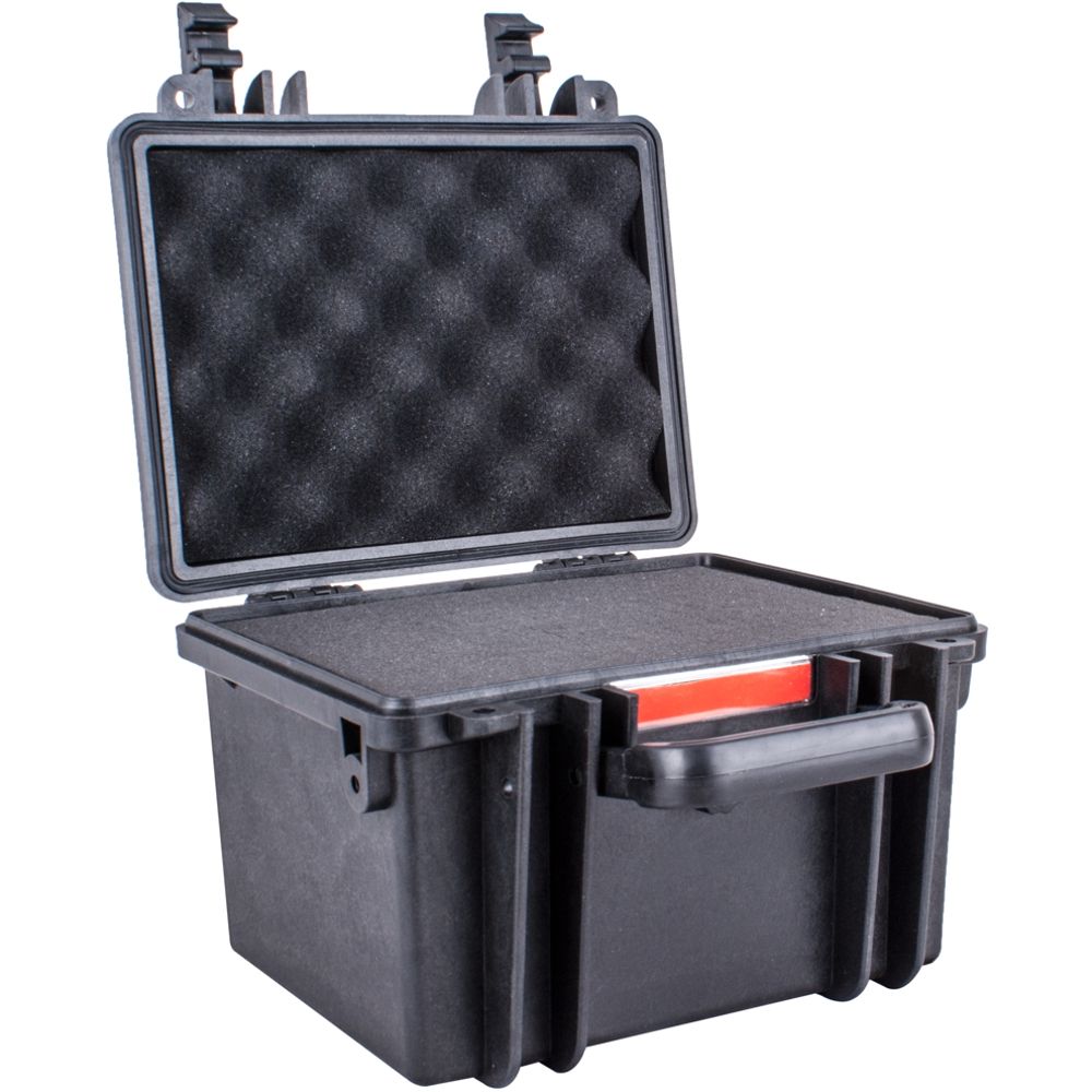 HARD CASE 260X230X185MM OD WITH FOAM BLACK WATER &amp; DUST PROOF (221614)
