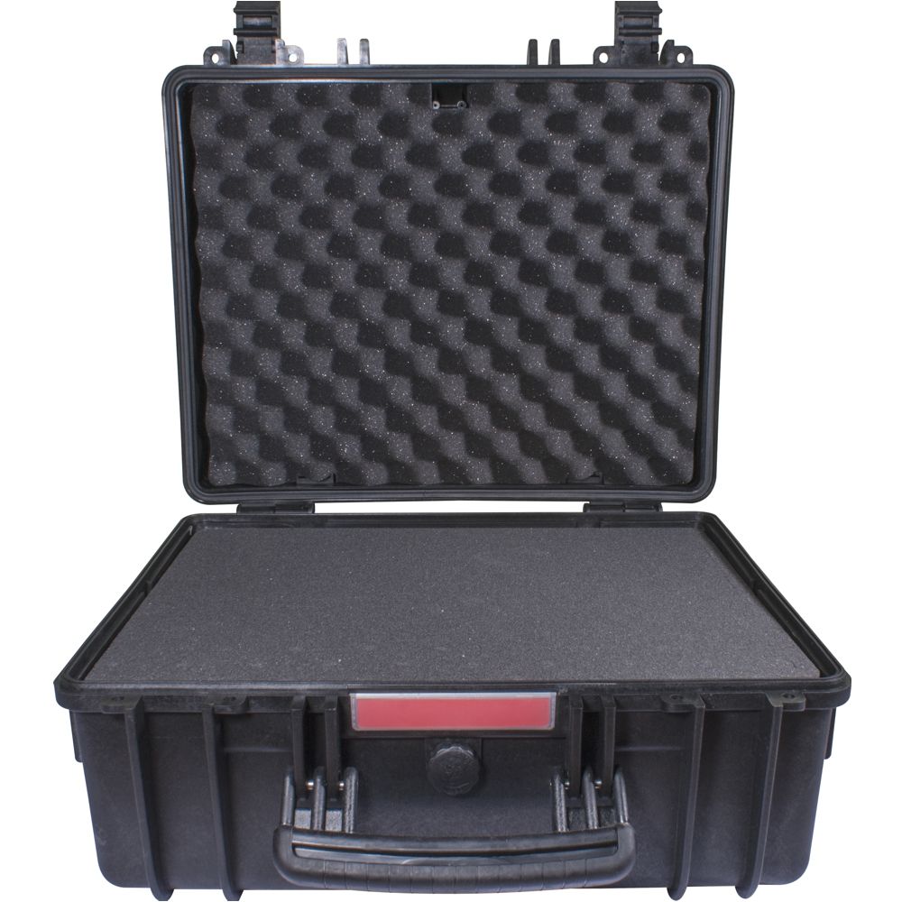 HARD CASE 490X430X230MM OD WITH FOAM BLACK WATER &amp; DUST PROOF (443419