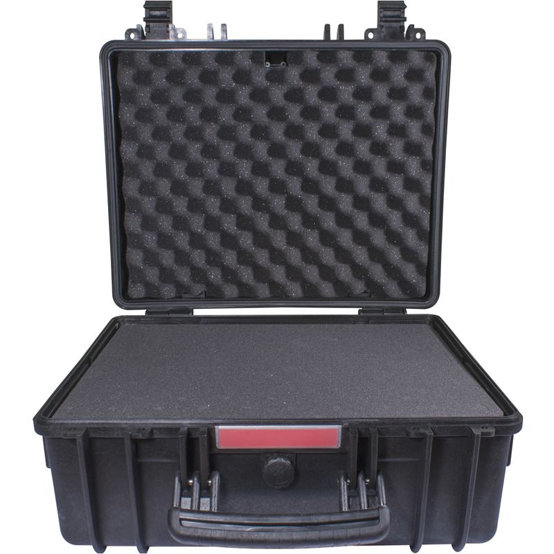 HARD CASE 490X430X230MM OD WITH FOAM BLACK WATER &amp; DUST PROOF (443419