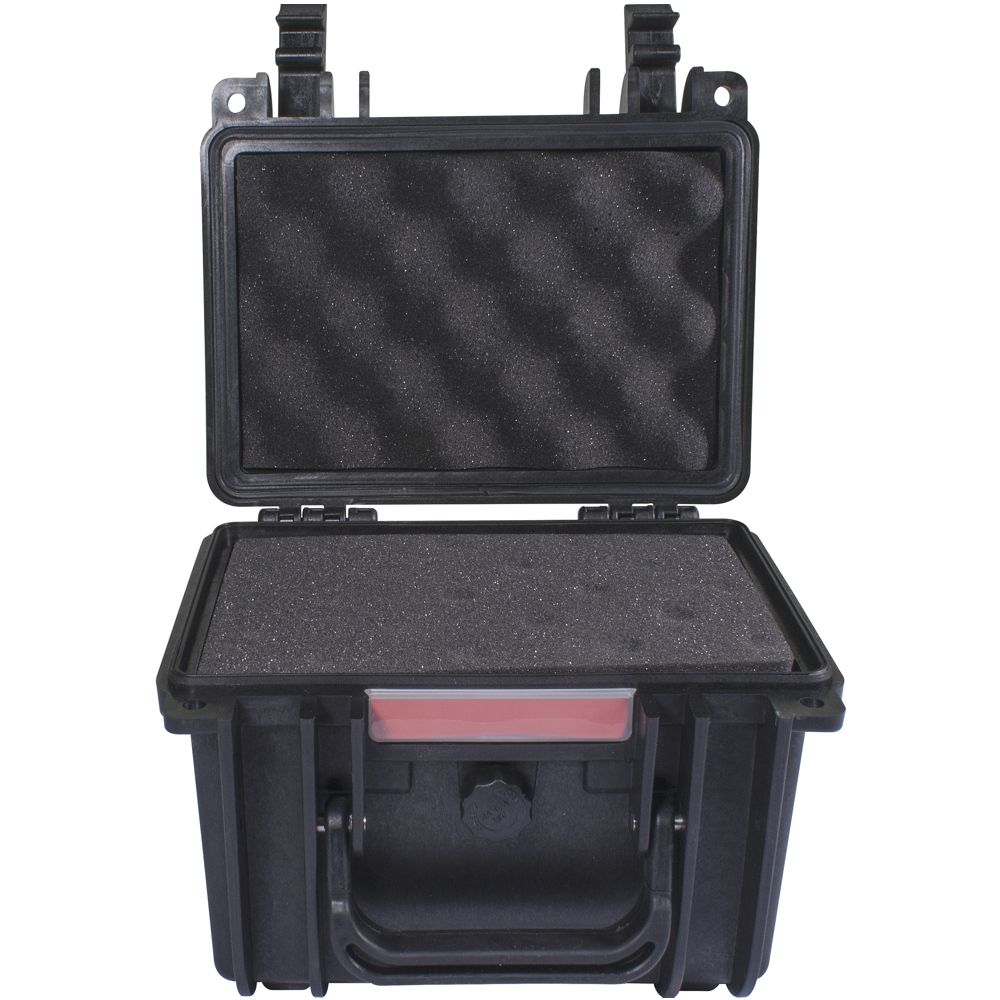 HARD CASE 225X190X170MM OD WITH FOAM BLACK WATER &amp; DUST PROOF (191213)