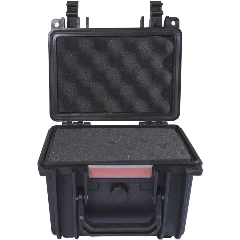 HARD CASE 225X190X170MM OD WITH FOAM BLACK WATER &amp; DUST PROOF (191213)