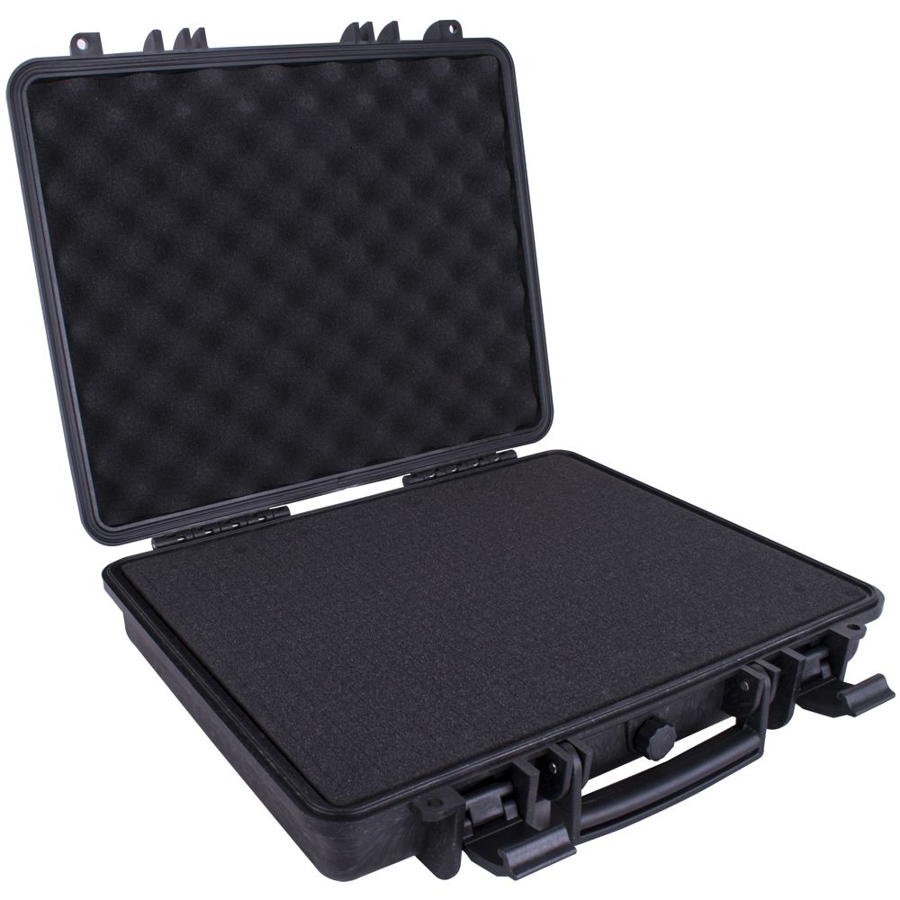 HARD CASE 417X364X104MM OD WITH FOAM BLK WATER &amp; DUST PROOF FOR LAPTOP