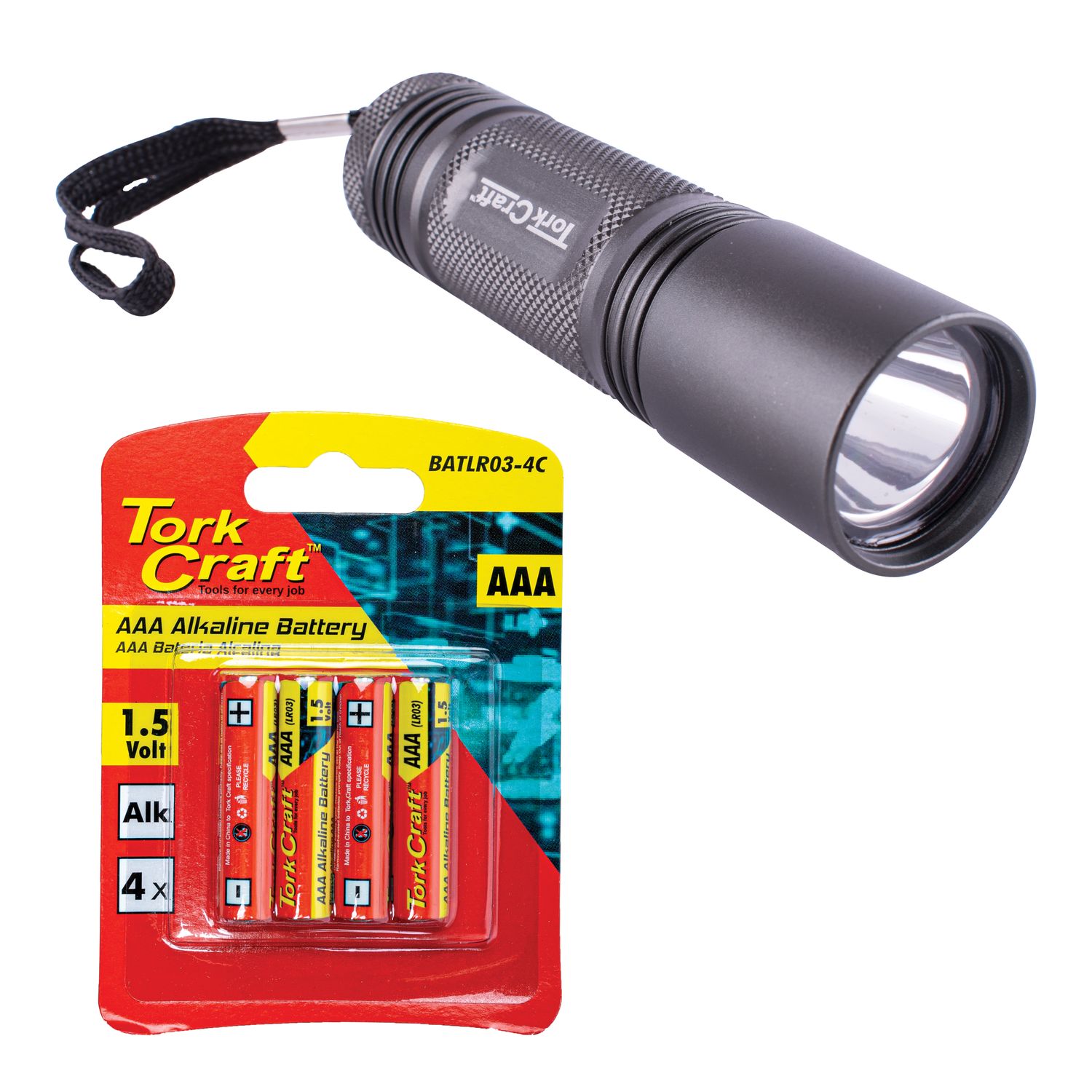 TORCH TCFL060 PLUS 1 PACK AAA BATLT03-4C FREE