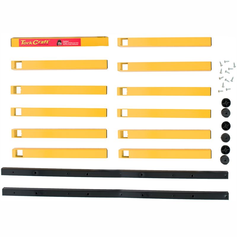 TORK CRAFT STORAGE RACK 6 LEVEL FOR WOOD AND MORE 45KG MAX PER LEVEL