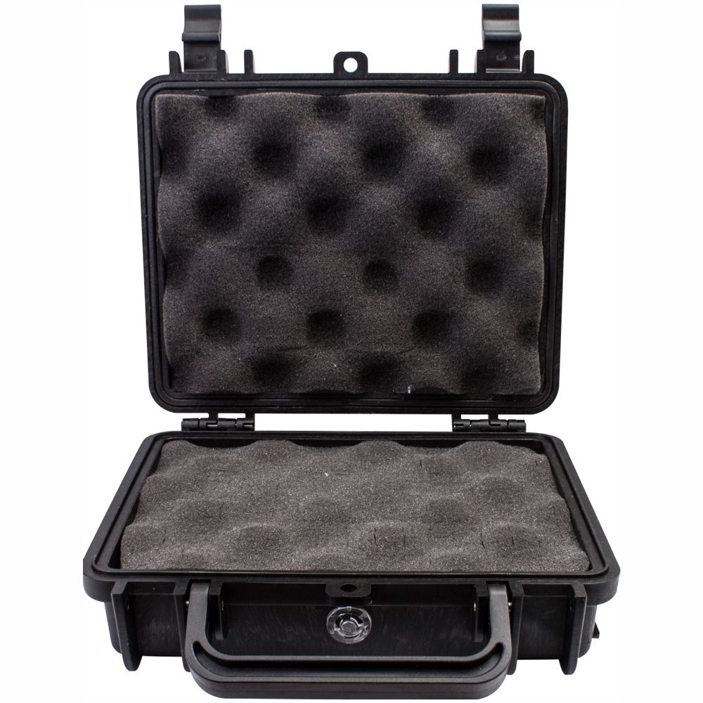 HARD CASE 190X170X60MM OD WITH FOAM BLACK WATER &amp; DUST PROOF(171305)