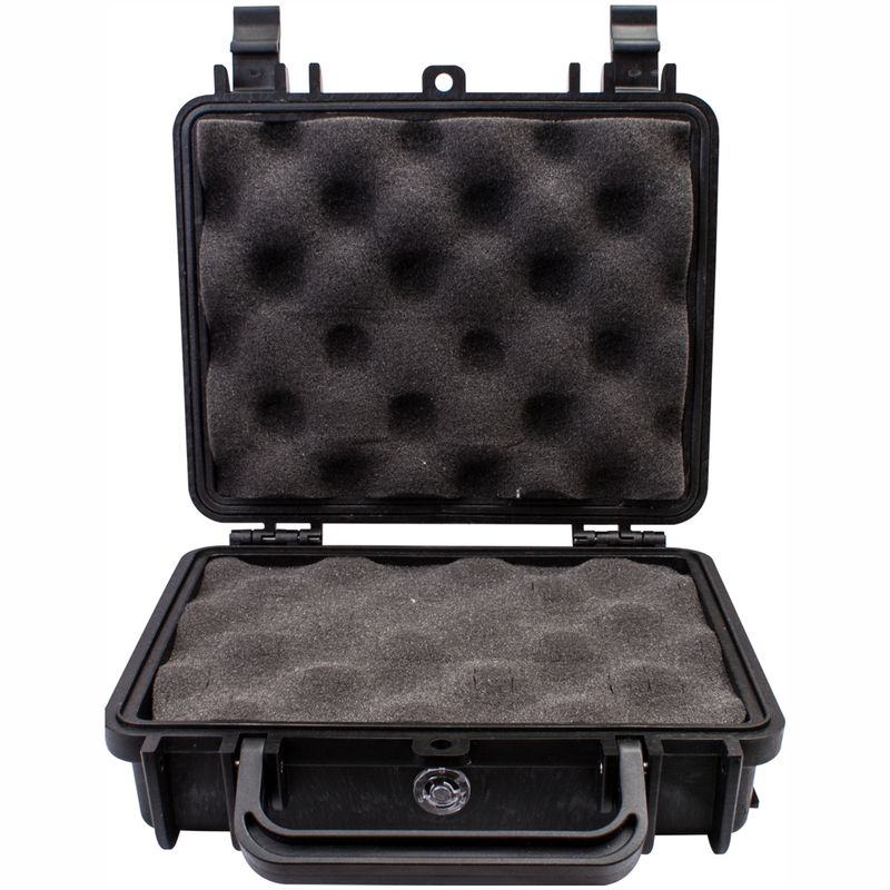 HARD CASE 190X170X60MM OD WITH FOAM BLACK WATER &amp; DUST PROOF(171305)